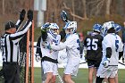 MLax vs UNE  Wheaton College Men's Lacrosse vs University of New England. - Photo by Keith Nordstrom : Wheaton, Lacrosse, LAX, UNE